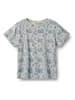 Wheat Shirt "Ella" lichtblauw/wit