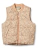 Wheat Steppweste "Andre" in Orange/ Gelb/ Hellblau