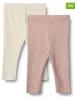 Wheat 2er-Set: Leggings "Jules" in Creme/ Rosa