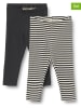 Wheat 2er-Set: Leggings "Jules" in Schwarz/ Creme