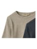 Wheat 2er-Set: Longsleeves "Milo" in Hellbraun/ Dunkelblau