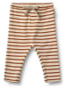 Wheat Sweatbroek "Manfred" beige/rood