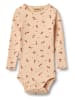Wheat 2er-Set: Bodys "Regitze" in Creme/ Orange