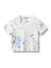 Wheat Shirt "Tommy" in Weiß/ Blau