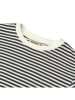 Wheat Shirt "Fabian" in Creme/ Schwarz