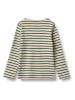 Wheat Longsleeve "Stig" in Beige/ Grün