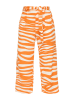 S.OLIVER RED LABEL Hose in Orange/ Weiß