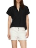 QS by S. Oliver Bluse in Schwarz