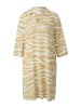 S.OLIVER RED LABEL Kleid in Beige/ Weiß
