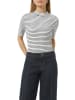 comma Shirt wit/zwart