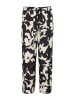 comma Hose in Schwarz/ Beige