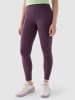 4F Legginsy sportowe w kolorze fioletowym