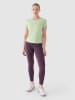 4F Legginsy sportowe w kolorze fioletowym