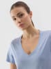 4F Shirt in Hellblau