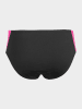 4F Bikini-Hose in Schwarz/ Pink