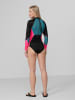 4F Bikini-Hose in Schwarz/ Pink
