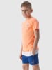 4F Zwemshort oranje/wit/donkerblauw