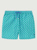 Hackett London Badeshorts in Türkis/ Blau