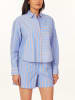 Scotch & Soda Hemd in Blau/ Orange