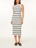 Scotch & Soda Kleid in Creme/ Schwarz