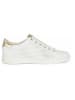Geox Sneakers "Jaysen" wit/goudkleurig