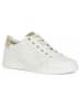 Geox Sneakers "Jaysen" wit/goudkleurig