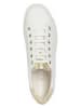 Geox Sneakers "Jaysen" wit/goudkleurig