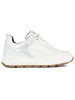 Geox Leder-Sneakers "Spherica 4X4 B Abx" in Weiß/ Silber