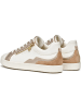 Geox Skórzane sneakersy "Blomiee" w kolorze biało-jasnobrązowym