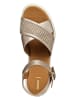 Geox Sleehaksandalen "Meliconia" goudkleurig