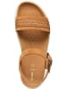 Geox Leder-Sandalen "Xand 2.1S" in Hellbraun