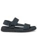 Geox Leder-Sandalen "Xand 2S" in Dunkelblau