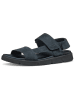 Geox Leder-Sandalen "Xand 2S" in Dunkelblau
