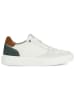 Geox Leder-Sneakers "Deiven"  in Weiß