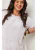 Curvy Lady Bluse in Weiß