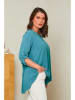 Curvy Lady Bluse in Türkis