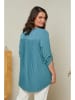 Curvy Lady Bluse in Türkis