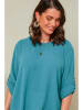 Curvy Lady Bluse in Türkis