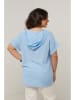 Curvy Lady Bluse in Hellblau