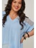 Curvy Lady Blouse lichtblauw