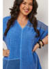 Curvy Lady Blouse blauw