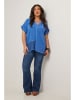 Curvy Lady Bluzka w kolorze niebieskim