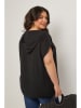 Curvy Lady Bluse in Schwarz