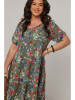 Curvy Lady Sukienka w kolorze khaki
