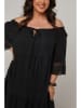 Curvy Lady Kleid in Schwarz