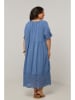Curvy Lady Kleid in Blau