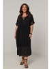 Curvy Lady Kleid in Schwarz