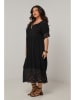 Curvy Lady Kleid in Schwarz