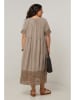 Curvy Lady Kleid in Taupe
