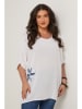 Curvy Lady Bluse in Weiß